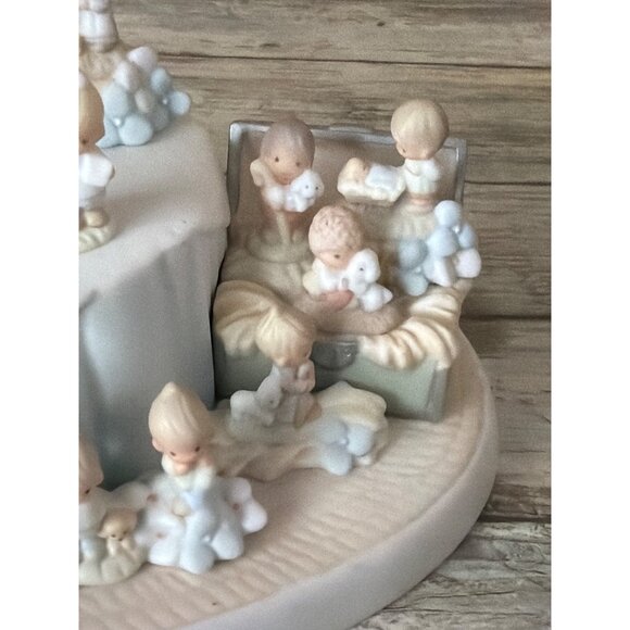 Precious Moments From the Beginning 25th Anniversary Ltd Ed Figurine 2002 No Box - Picture 13 of 16